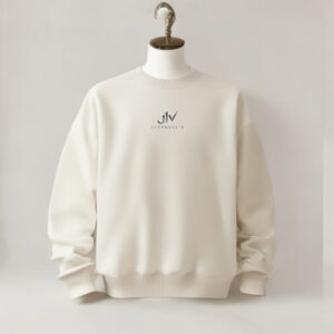 J1V Lightweight Crewneck · Cream
